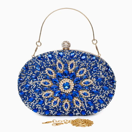 Glam Diamond Rhinestone Clutch Bag